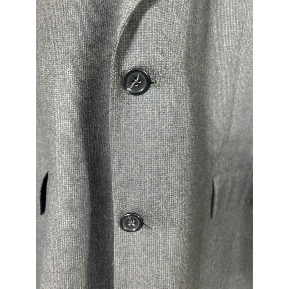 Brooks Brothers Sport Coat 48 Long Gray 100% Wool Lined Made in USA Pin Check - Picture 4 of 14